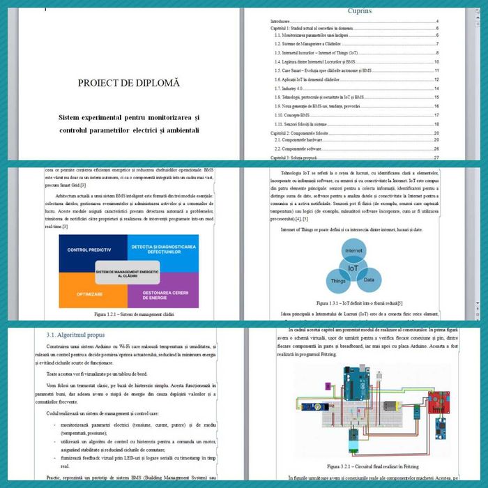 Proiect Arduino LICENTA Lucrari robotica facultate mecatronica electronica automatica inginerie electrica ETTI ACIE robotica automatizari maecanie