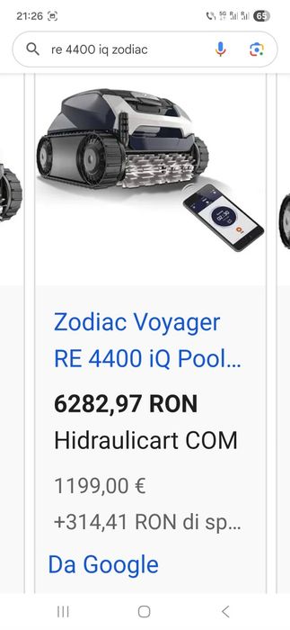Roboti piscina Zodiac