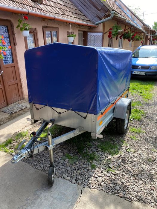 Remorcă Temared (Tema) 750 kg cu prelată