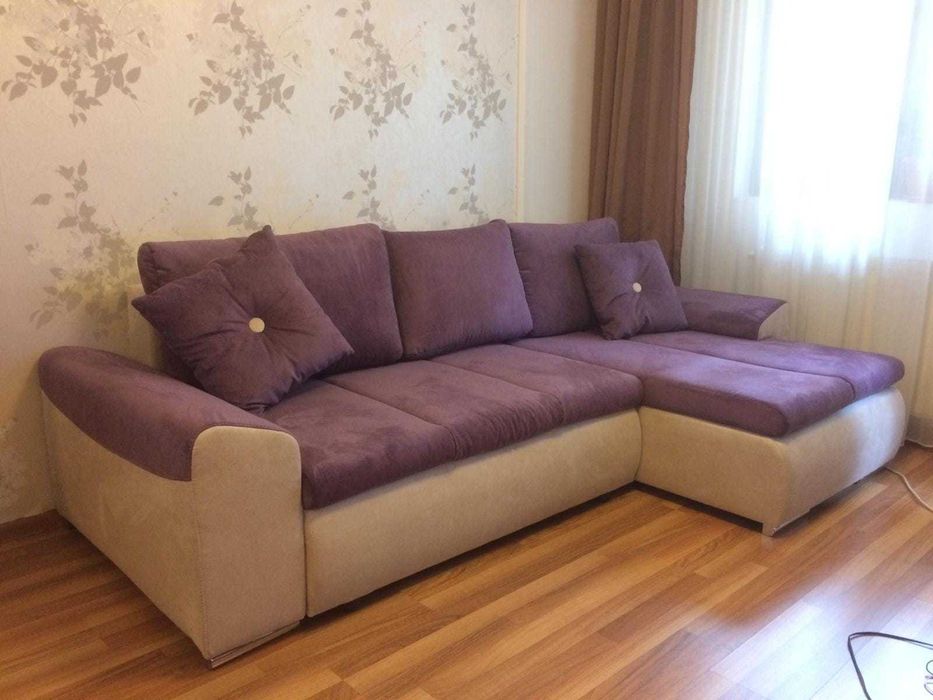 Canapea coltar extensibila cu sezlong dreapta Atena