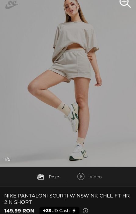 Nike pantaloni scurți W NSW NK CHLL