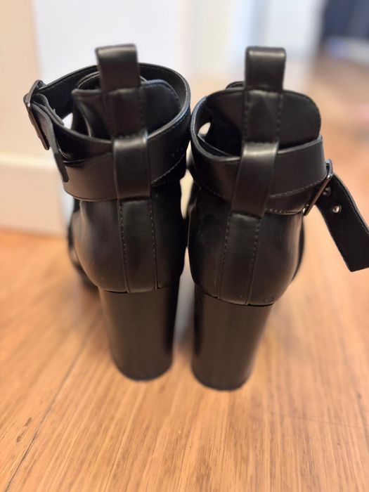 Pantofi piele marimea 38 negru