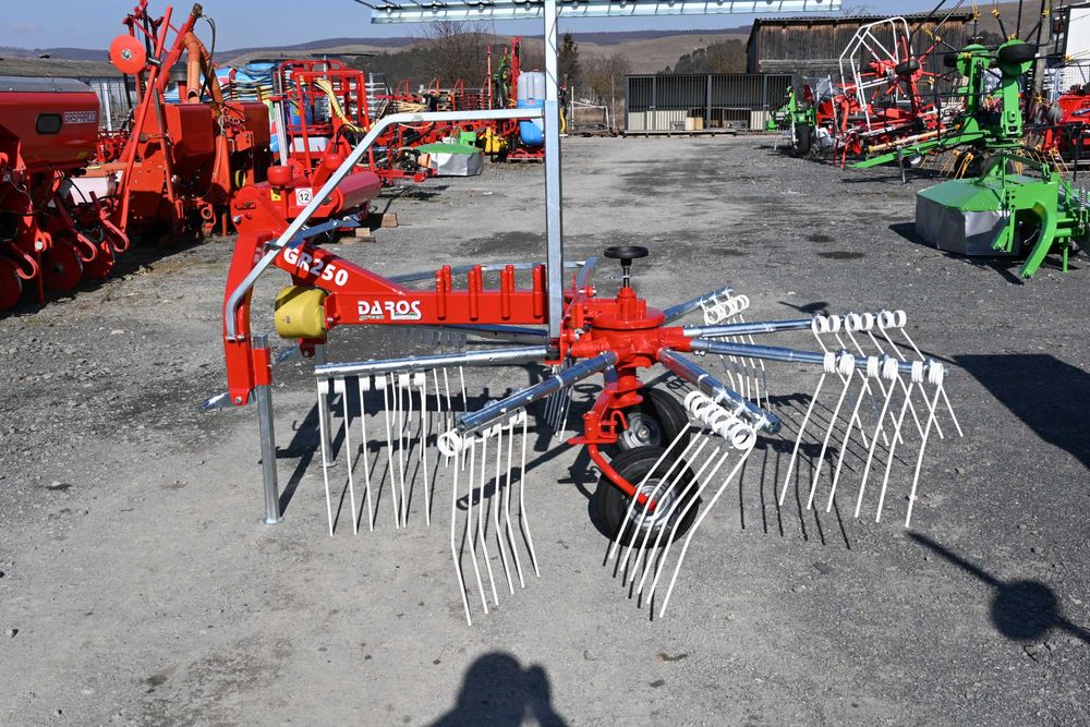 Grebla rotativa de adunat DA ROS GR 250 - fabricat in ITALIA