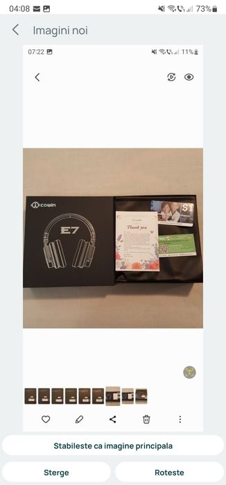 Casti bluetooth Cowin E7