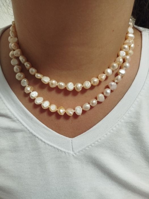 Colier perle elegant