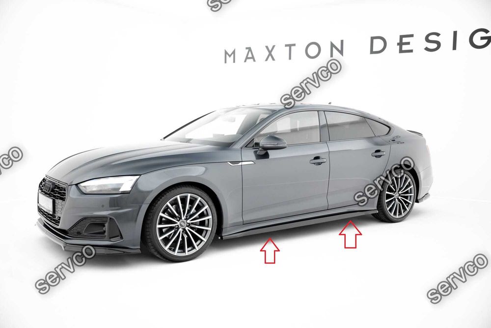 Praguri Audi A5 Sportback F5 Facelift 2019-2024 v1 - Maxton Design