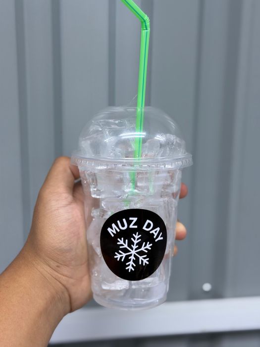 Муз лёд ice лёд в стакане в пакете