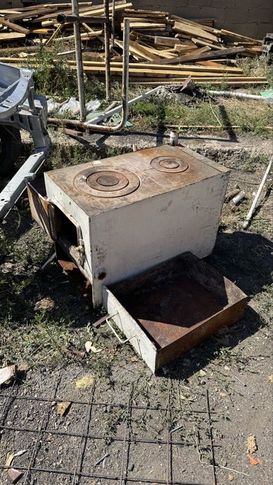 Продам печку + дрова