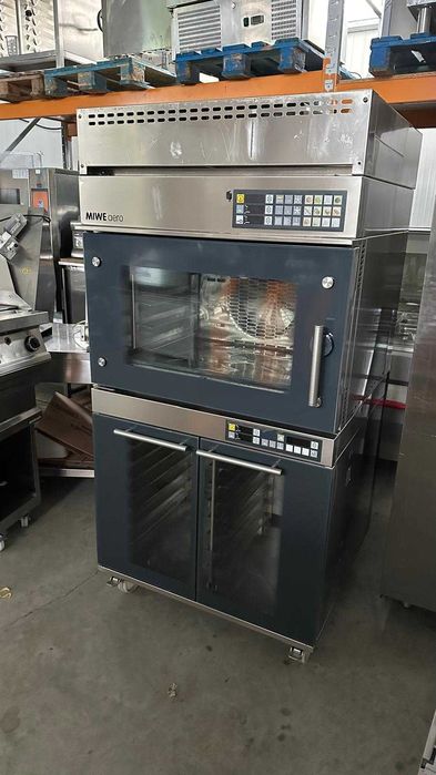 Cuptor Miwe Aero panificatie patiserie 4 tavi + hota condensare