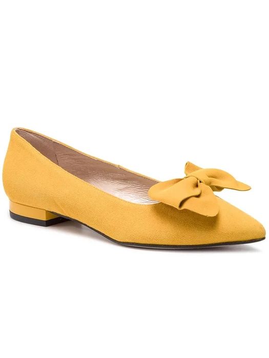 Balerini piele intoarsa EVA MINGE 40