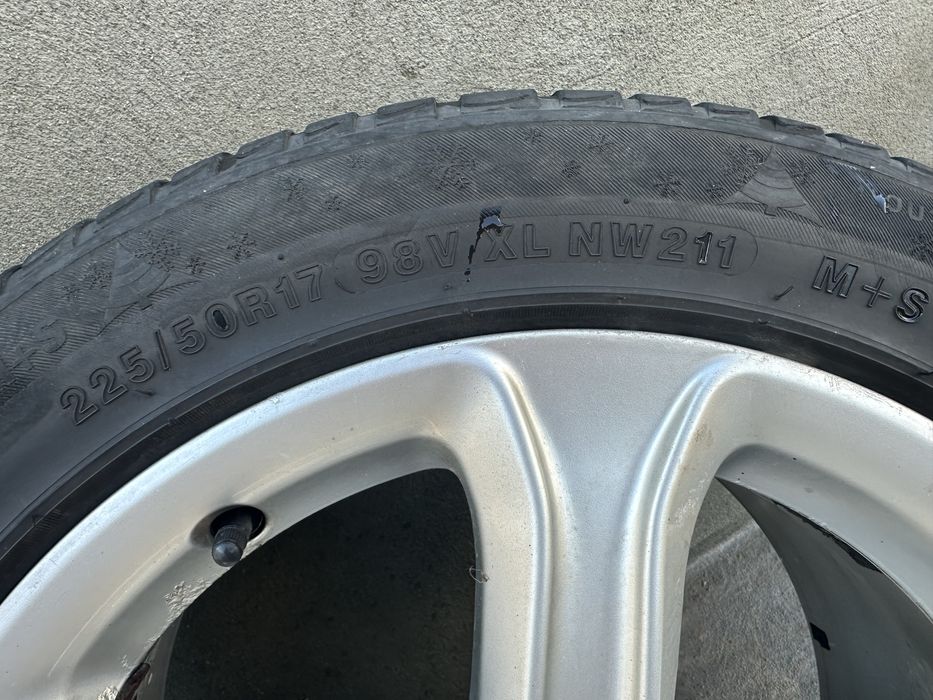 Jante audi sline 5x112 r17 225.50r17 M+S