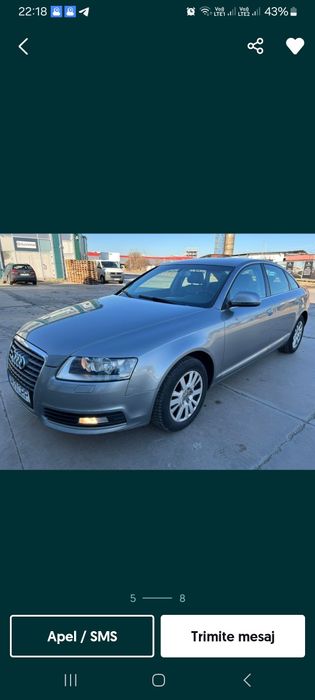 Vând Audi a6c6 an 2010