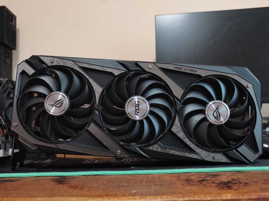 Видеокарта ASUS ROG STRIX RTX 3070 Ti OC Gaming 8GB GDDR6X Гаранция 3м