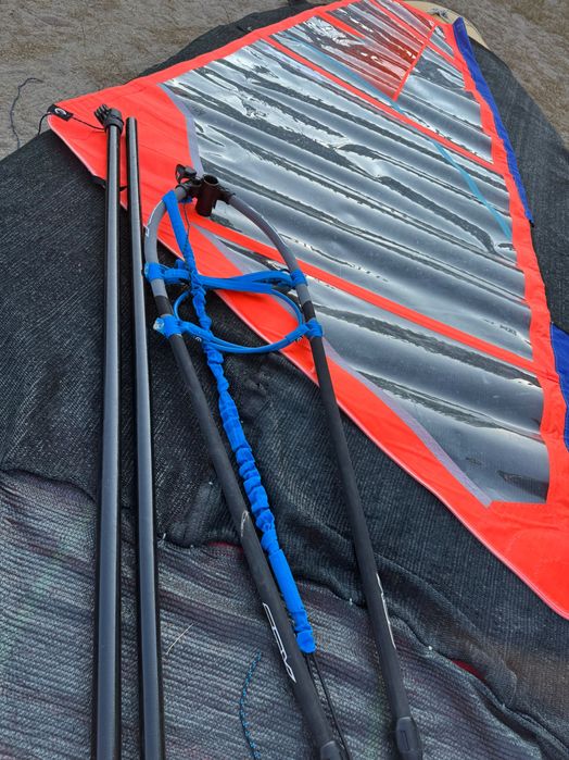 Уиндсърф риг 4.0 пълен комплект платно, мачта, удължител, гик