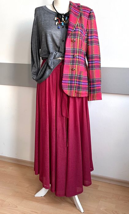 Дълга красива  широкопола пола Esprit & подарък жилетка Zara