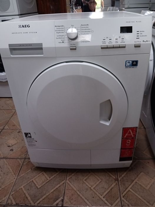 Сушилня с термопомпа АЕГ Aeg Protex Plus A+++ 8кг 2 години гаранция!