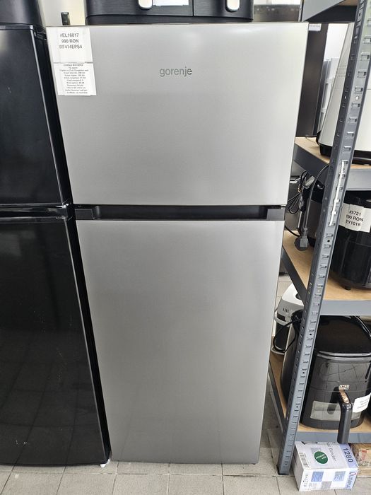 Frigider cu 2 usi Gorenje RF414EPS4, Clasa E, 206L, Argintiu +Factură  +12 luni garantie