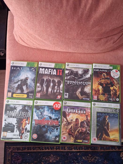 Продавам xbox 360 игри