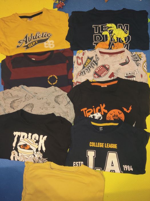 Lot 9 bluze mărimea 110-116