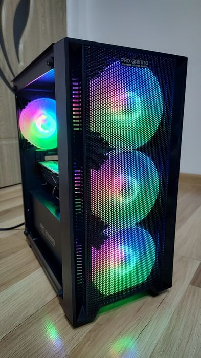 Pc gaming Rx 580/Ryzen 5 1600AF/16gb ram Gta V Fortnite Cs 2