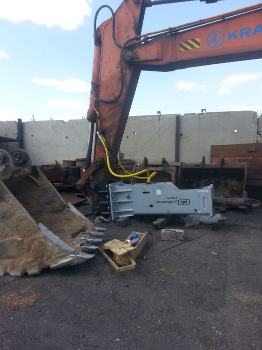 Гидромолот, экскаваторы