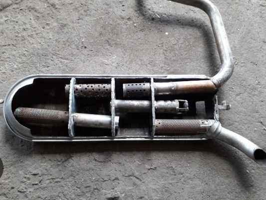 Трекер глушитель ремонт