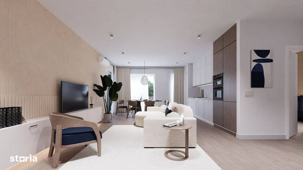 Apartament 3 camere Nou , Via Carmina, de la dezvoltator avans 5%
