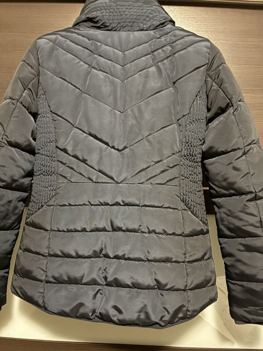 Tom Tailor капитовано синьо дамско яке