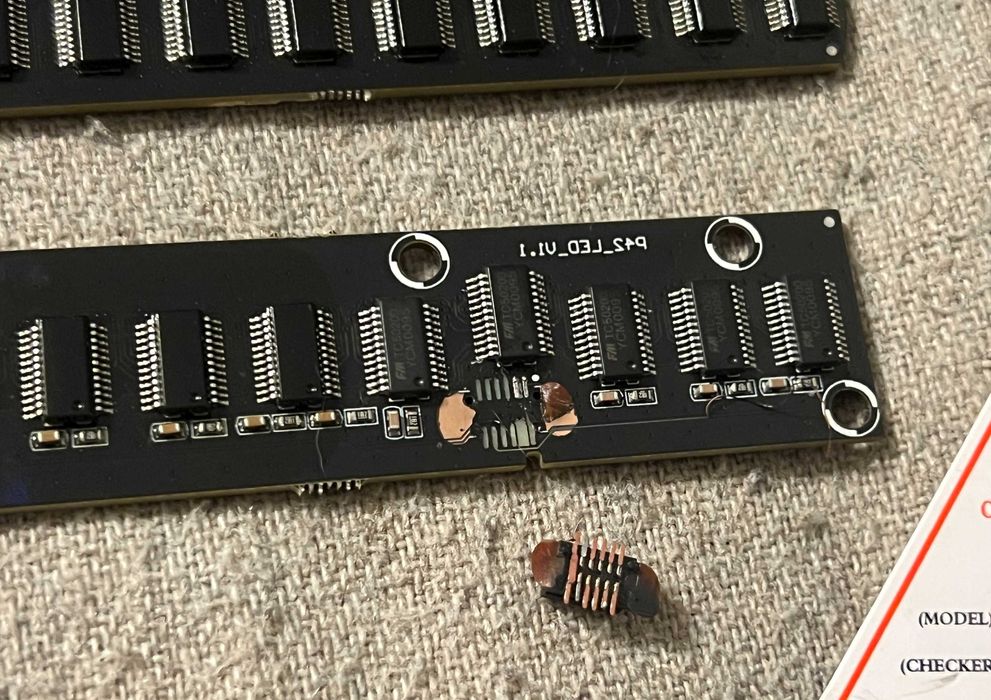 Ventilator LED Holografic 3D defect – pentru piese sau reparație