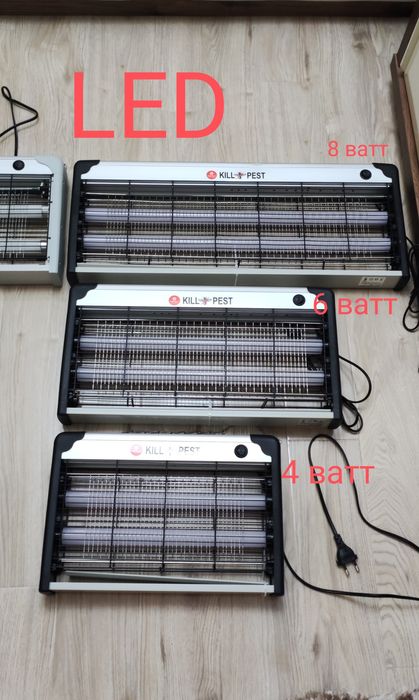 Уничтожитель насикомих комаров мух PEST KILLER електро мухобойка