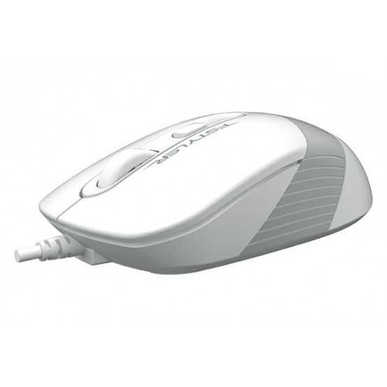 Mouse A4Tech FM10, Alb, NOU