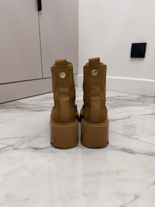 Zara ботильоны замшевые 37 р