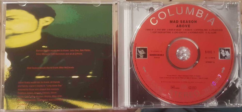 Mad Season - Above оригинален компактдиск