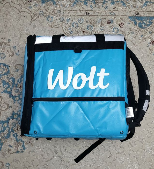 Сумка, рюкзак wolt, для курьеров