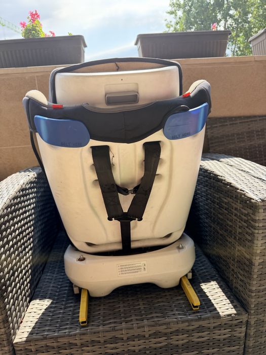 Столче за кола ISOFIX Lionelo Bastiaan, Въртящо, 0-36 кг, Сиво