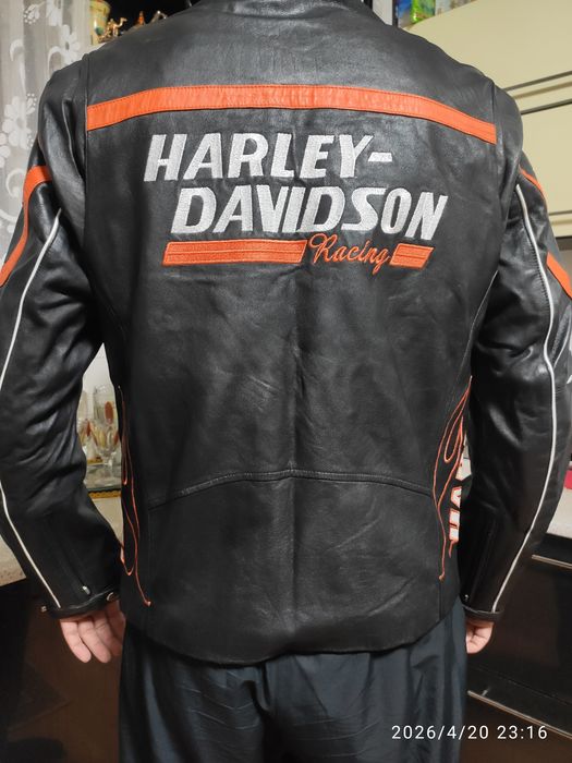 Куртка кожа Harley Davidson