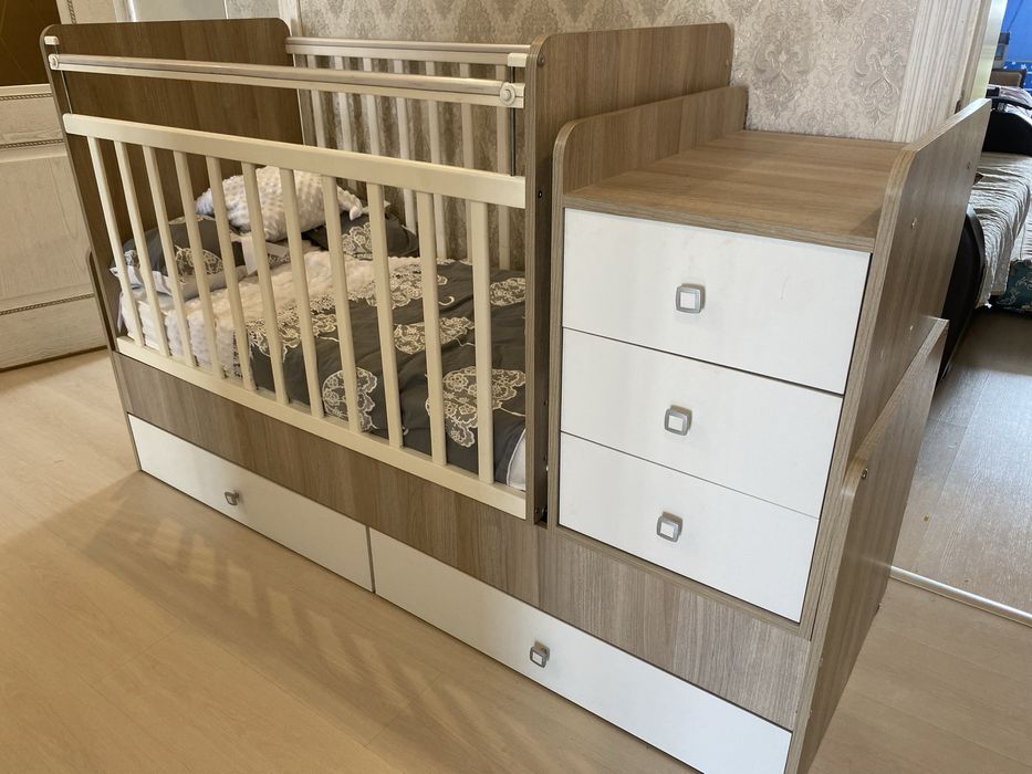 Манеж 3 в одном с матрасом и одеялом