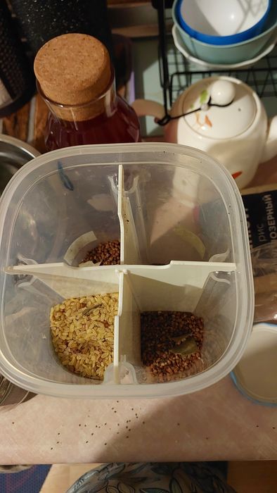 Продается 4-х секционный оргагайзер- контейнер для хранения  различных