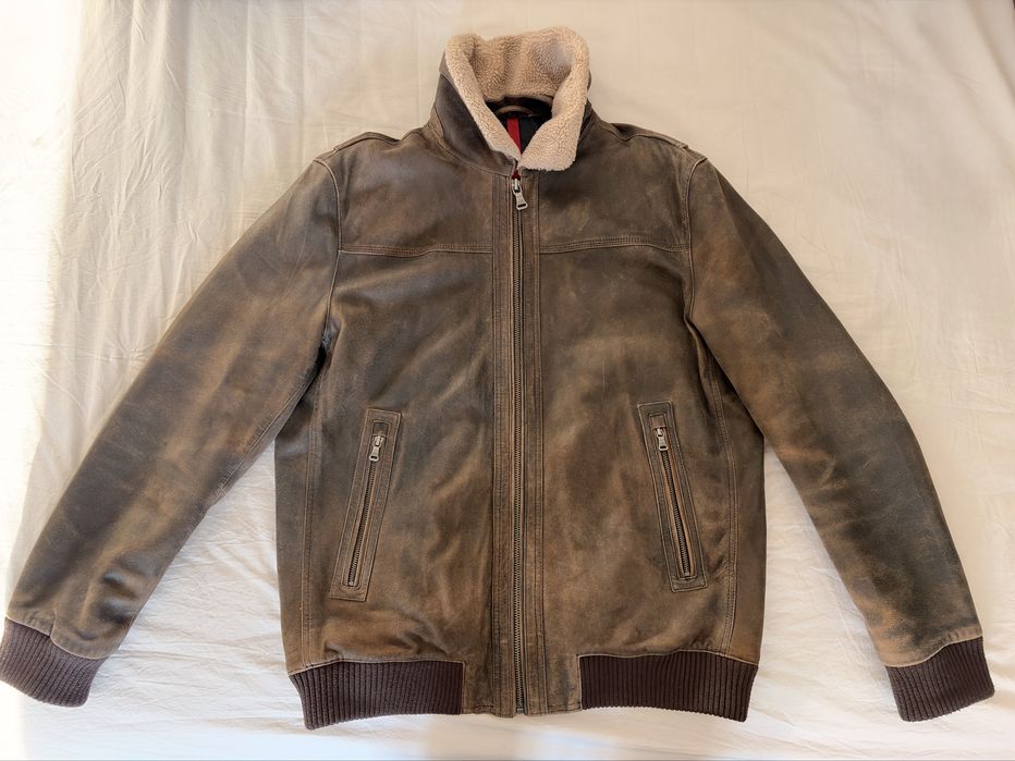 Jacheta piele miel nappa McNeal XL