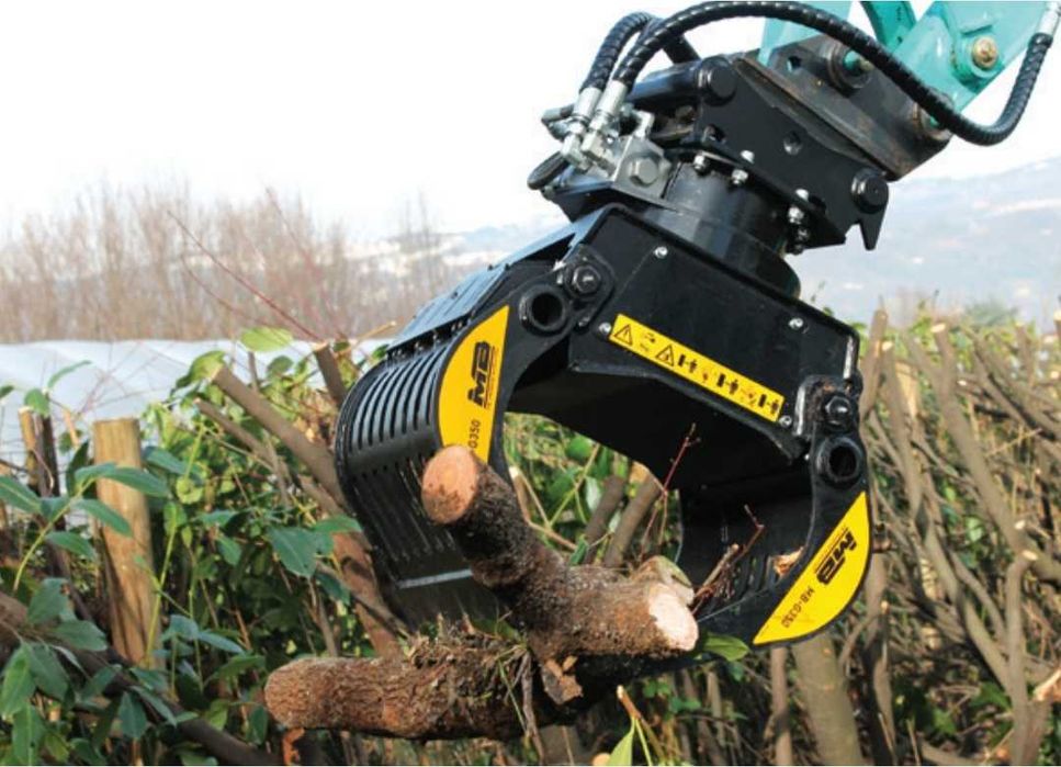 Graifer rotativa MB Crusher MB-G350 pentru miniexcavatoare