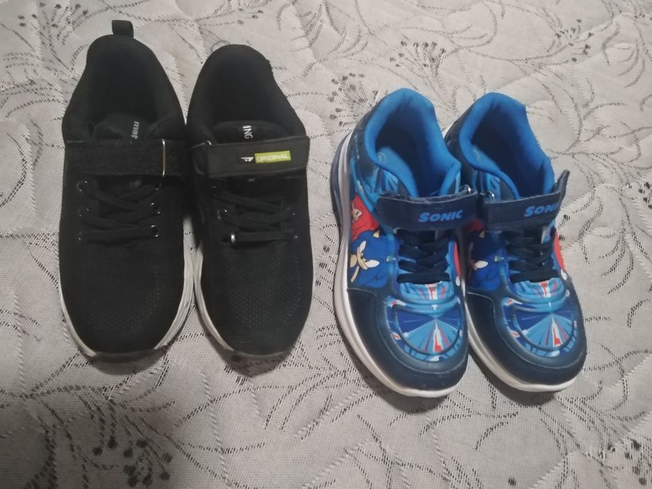 Детски маратонки за момче Мат стар и Соник номер 32, без забележки