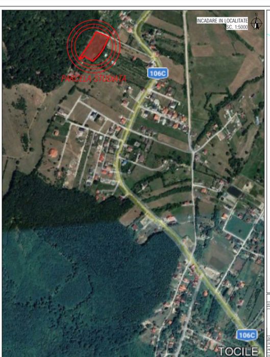 Proprietar vand parcele Tocile, Sadu. Zona deosebita.