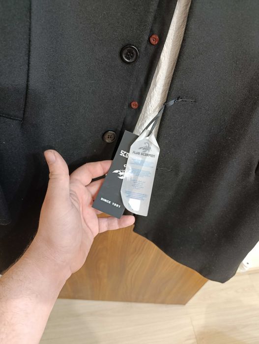 Мъжко палто италиански крой Scorpion plus