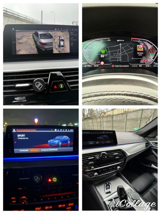 Bmw 530e M sport, 360, Acc, frane M, HUD,  display key, H/K, istoric