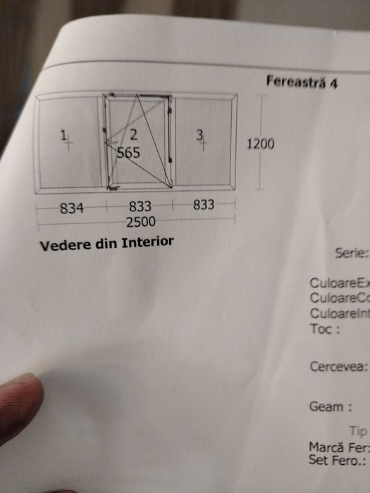 Tâmplărie  geamuri termopan pvc