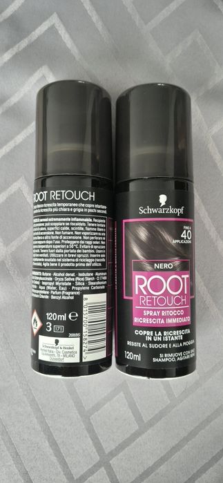 Spray negru pt firele albe