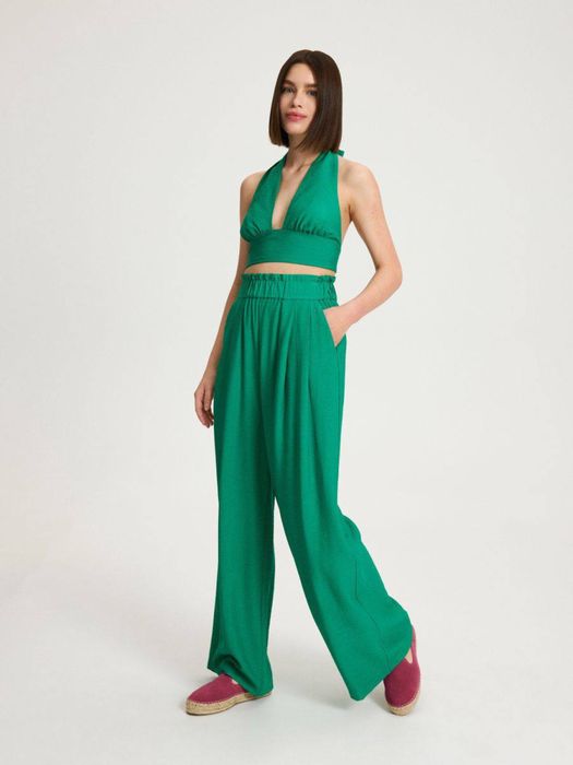 Женский костюм Reserved (топ и брюки), размер L