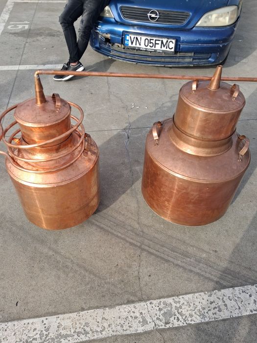 Cazan de țuică din cupru sau inox avem in stoc