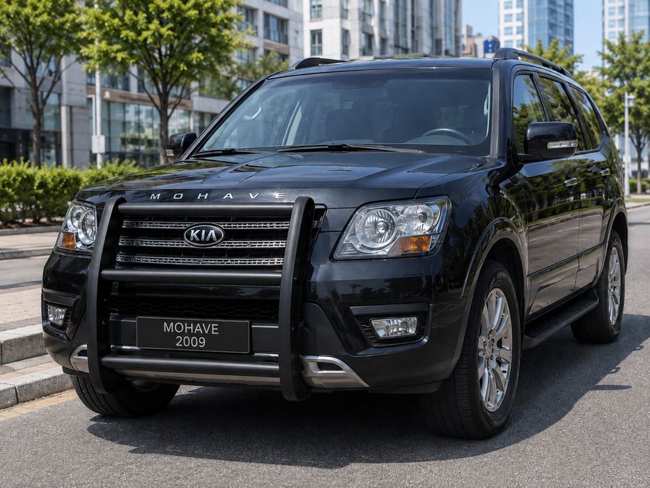 Защита бампера Таран Honda Pilot Kia Mohave