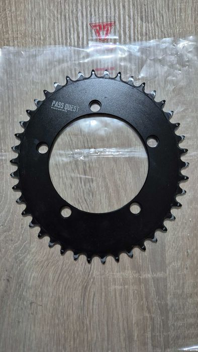 Foaie pass quest 5x110 bcd 42T, anvelopa maxxis ikon 29x2.2